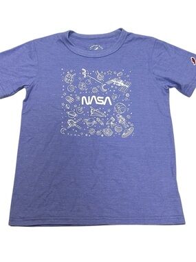 Kids NASA Purple Space Graphic Tee